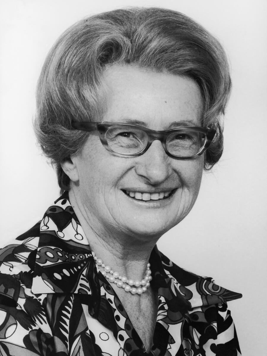Geisendörfer, Ingeborg Ingeborg Geisendörfer, CDU/CSU, MdB.; Bundestagsabgeordnete, Abgeordnete