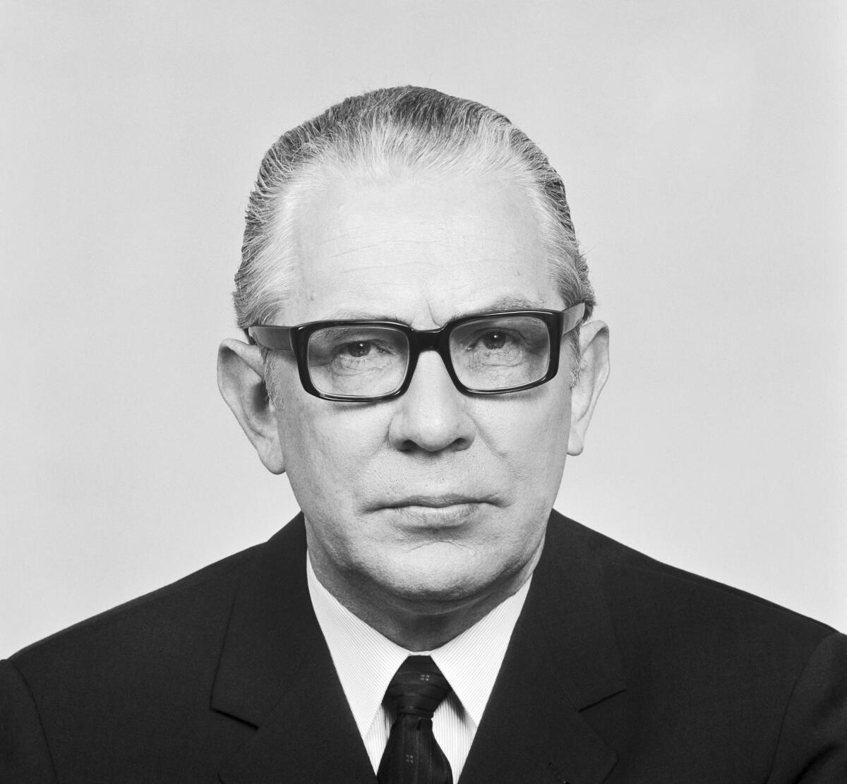 Hassel, Kai-Uwe von Bundestagspräsident Kai-Uwe von Hassel, CDU.; Von 1969 bis 1972 Präsident des Deutschen Bundestages.