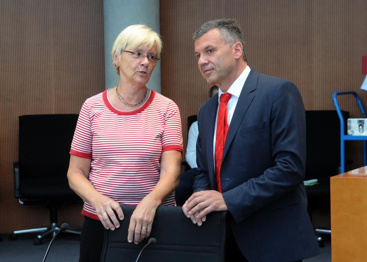 Deutscher Bundestag - Bilddatenbank - Kastner, Susanne; Gatzer, Werner  Paul-Löbe-Haus, Sitzungssaal