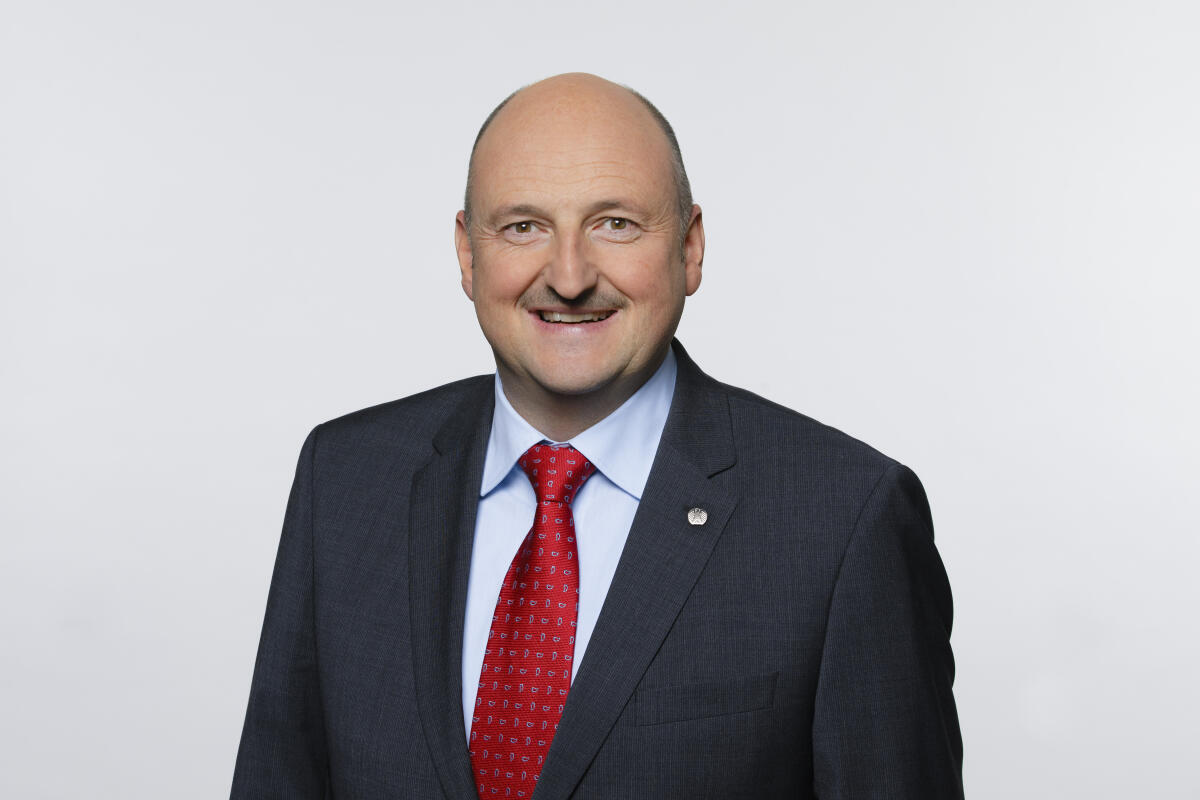 Rützel, Bernd Bernd Rützel, SPD, Mitglied Deutscher Bundestag, MdB.; Portrait, Porträt.