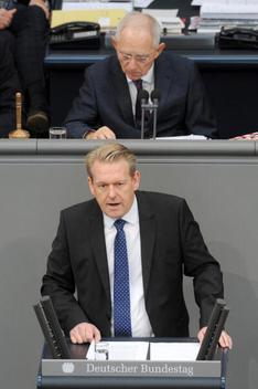 Vöpel, Dirk; Schäuble, Wolfgang Reichstagsgebäude, Plenarsaal