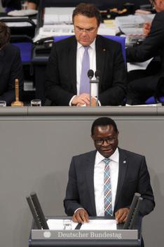 Diaby, Karamba; Friedrich, Hans-Peter Reichstagsgebäude, Plenarsaal