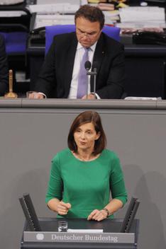 Göring-Eckardt, Katrin; Friedrich, Hans-Peter Reichstagsgebäude, Plenarsaal