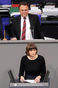 Müller, Claudia; Friedrich, Hans-Peter Reichstagsgebäude, Plenarsaal