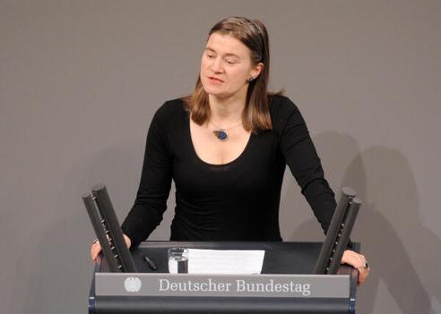 Domscheit-Berg, Anke Reichstagsgebäude, Plenarsaal