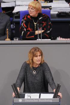 Keul, Katja; Roth, Claudia Reichstagsgebäude, Plenarsaal