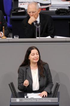 Malsack-Winkemann, Birgit; Schäuble, Wolfgang Reichstagsgebäude, Plenarsaal