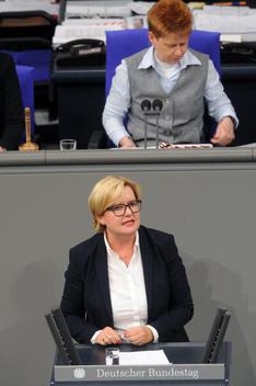 Högl, Eva; Pau, Petra Reichstagsgebäude, Plenarsaal