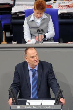 Heßenkemper, Heiko; Pau, Petra Reichstagsgebäude, Plenarsaal