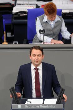 Lenz, Andreas; Pau, Petra Reichstagsgebäude, Plenarsaal