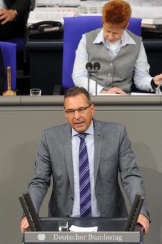 Pfeiffer, Joachim; Pau, Petra Reichstagsgebäude, Plenarsaal