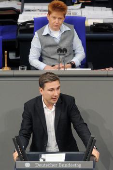 Kühn, Stephan; Pau, Petra Reichstagsgebäude, Plenarsaal