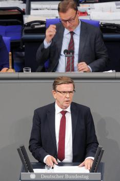 Otten, Gerold; Oppermann, Thomas Reichstagsgebäude, Plenarsaal