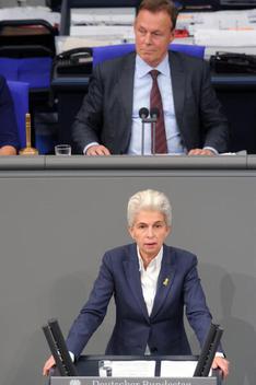 Strack-Zimmermann, Marie-Agnes; Oppermann, Thomas Reichstagsgebäude, Plenarsaal