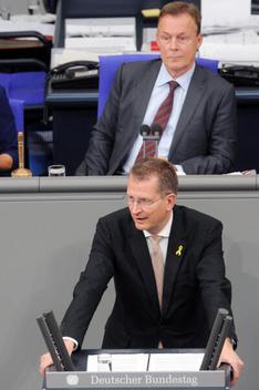 Brauksiepe, Ralf; Oppermann, Thomas Reichstagsgebäude, Plenarsaal