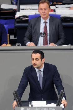 Djir-Sarai, Bijan; Oppermann, Thomas Reichstagsgebäude, Plenarsaal