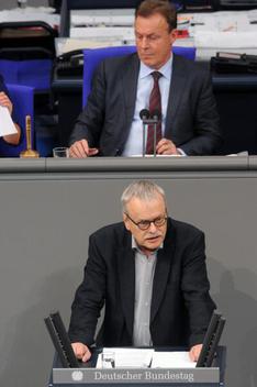 Kekeritz, Uwe; Oppermann, Thomas Reichstagsgebäude, Plenarsaal