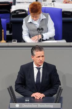 Frei, Thorsten; Pau, Petra Reichstagsgebäude, Plenarsaal