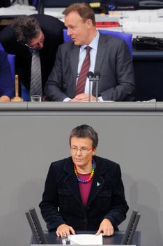 Vogler, Kathrin; Oppermann, Thomas Reichstagsgebäude, Plenarsaal
