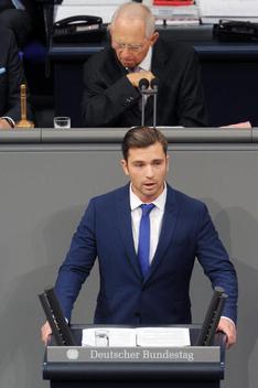Nolte, Jan Ralf; Schäuble, Wolfgang Reichstagsgebäude, Plenarsaal