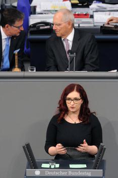 Brugger, Agnieszka; Schäuble, Wolfgang Reichstagsgebäude, Plenarsaal