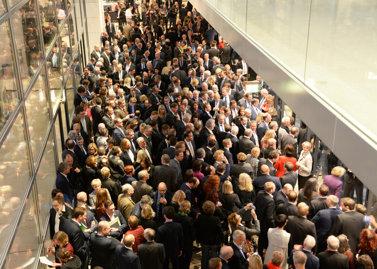 2. Sitzung Deutscher Bundestag. Hammelsprung.; Übersicht.