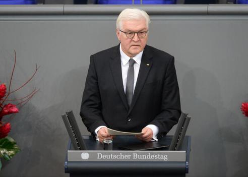 Steinmeier, Frank-Walter Reichstagsgebäude, Plenarsaal