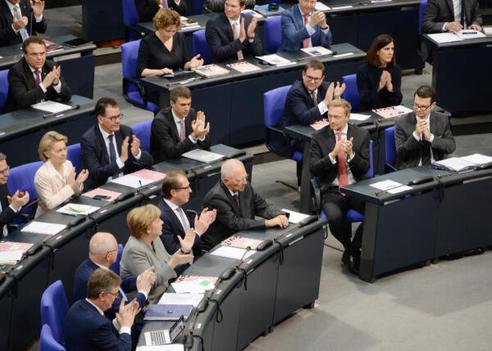 Schäuble, Wolfgang Reichstagsgebäude, Plenarsaal
