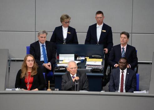 Schäuble, Wolfgang Reichstagsgebäude, Plenarsaal