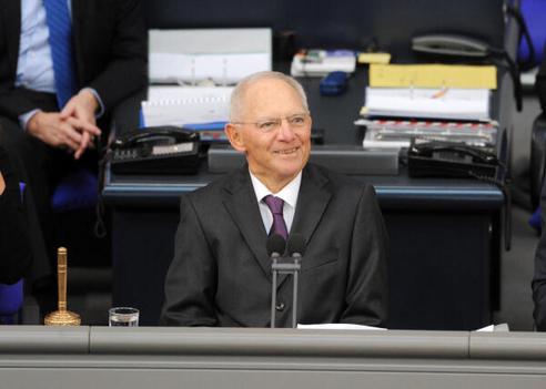 Schäuble, Wolfgang Reichstagsgebäude, Plenarsaal