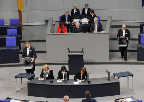 Schäuble, Wolfgang Reichstagsgebäude, Plenarsaal