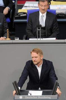 Korte, Jan; Solms, Hermann Otto Reichstagsgebäude, Plenarsaal
