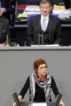 Haßelmann, Britta; Solms, Hermann Otto Reichstagsgebäude, Plenarsaal