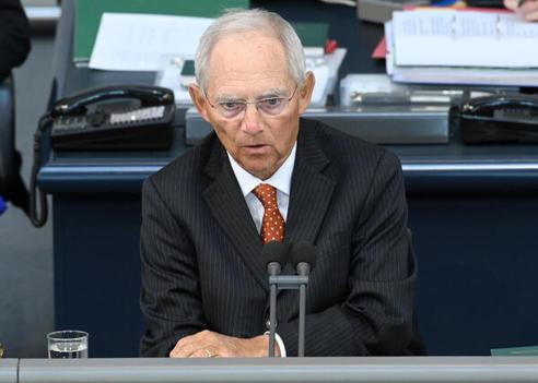 Schäuble, Wolfgang Reichstagsgebäude, Plenarsaal