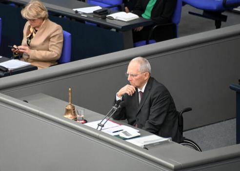 Schäuble, Wolfgang Reichstagsgebäude, Plenarsaal