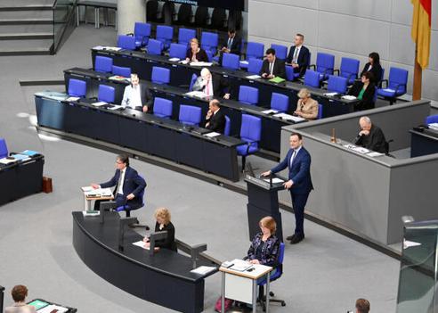 Schäuble, Wolfgang; Spahn, Jens Reichstagsgebäude, Plenarsaal