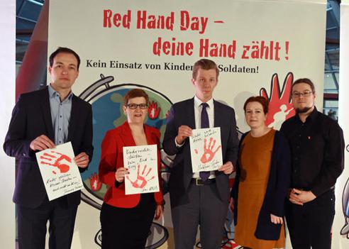 Rüthrich, Susann; Dörner, Katja; Seestern-Pauly, Matthias; Müller, Norbert; Huber, Daniel Reichstagsgebäude, Fraktionsebene