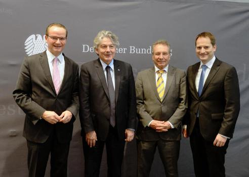 Krichbaum, Gunther; Ernst, Klaus; Höferlin, Manuel; Breton, Thierry Paul-Löbe-Haus, Innenansicht