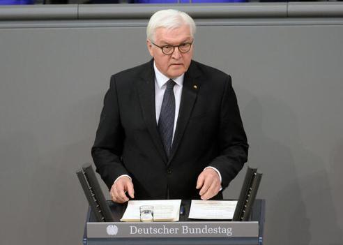 Steinmeier, Frank-Walter Reichstagsgebäude, Plenarsaal