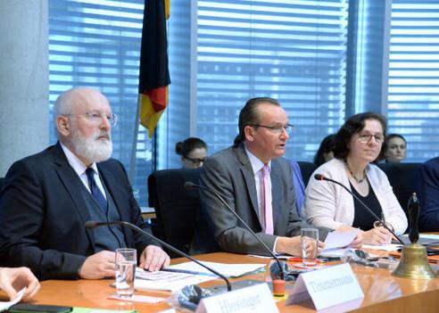 Krichbaum, Gunther; Timmermans, Frans Paul-Löbe-Haus, Sitzungssaal