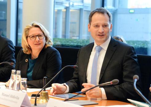 Höferlin, Manuel; Schulze, Svenja Paul-Löbe-Haus, Sitzungssaal