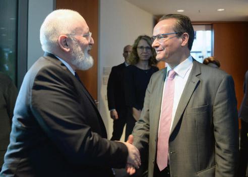 Krichbaum, Gunther; Timmermans, Frans Paul-Löbe-Haus, Innenansicht