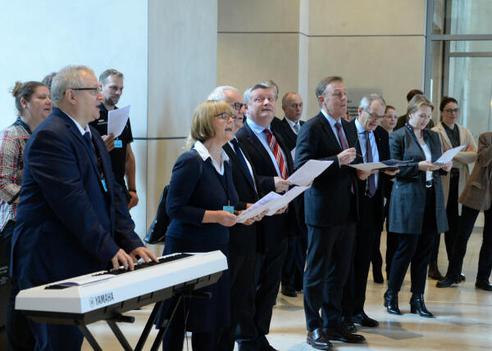 Oppermann, Thomas Reichstagsgebäude, Plenarsaalebene