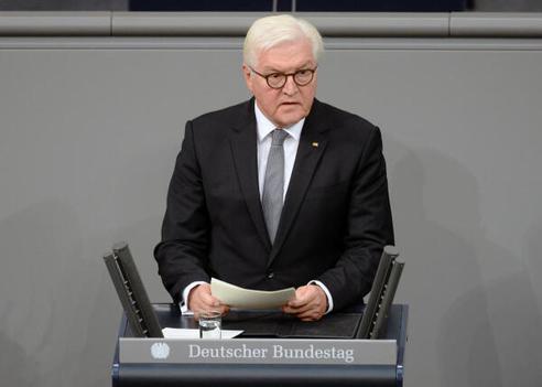 Steinmeier, Frank-Walter Reichstagsgebäude, Plenarsaal