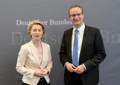 Krichbaum, Gunther; Leyen, Ursula von der Paul-Löbe-Haus, Innenansicht