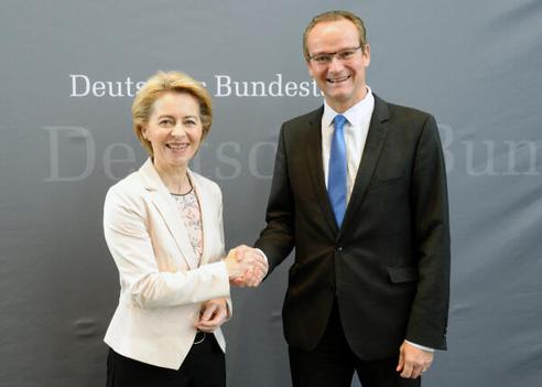 Krichbaum, Gunther; Leyen, Ursula von der Paul-Löbe-Haus, Innenansicht