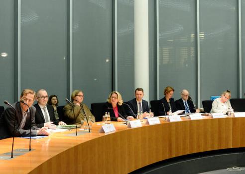 Lenz, Andreas; Schulz, Svenja Paul-Löbe-Haus, Sitzungssaal
