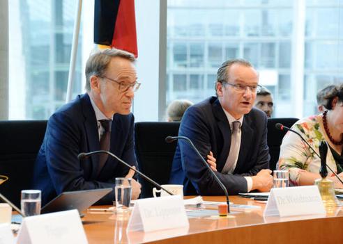 Krichbaum, Gunther; Weidmann, Jens Paul-Löbe-Haus, Sitzungssaal