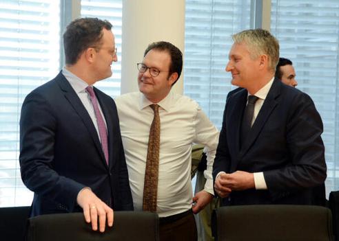 Durz, Hansjörg; Spahn, Jens; Schipanski, Tankred Paul-Löbe-Haus, Sitzungssaal