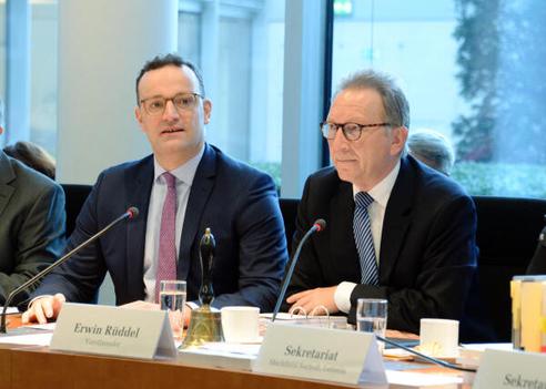 Rüddel, Erwin; Spahn, Jens Paul-Löbe-Haus, Sitzungssaal
